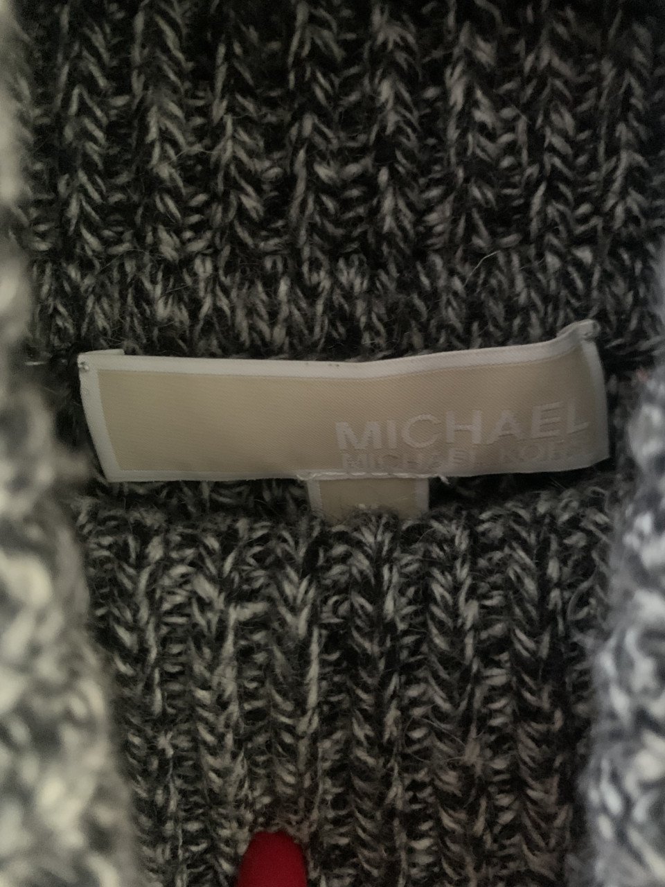 Micheal Kors gebreide jurk met col maat M