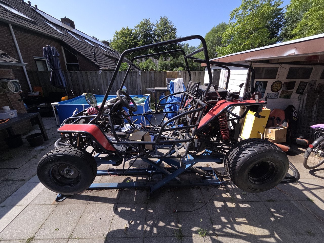 Buggy gsmoon met kenteken