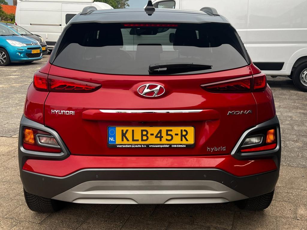 Hyundai Kona 1.6 gdi hev premium two tone, leer, camera, head up display en