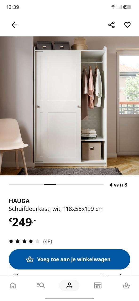 MOET WEG schuifdeurkast