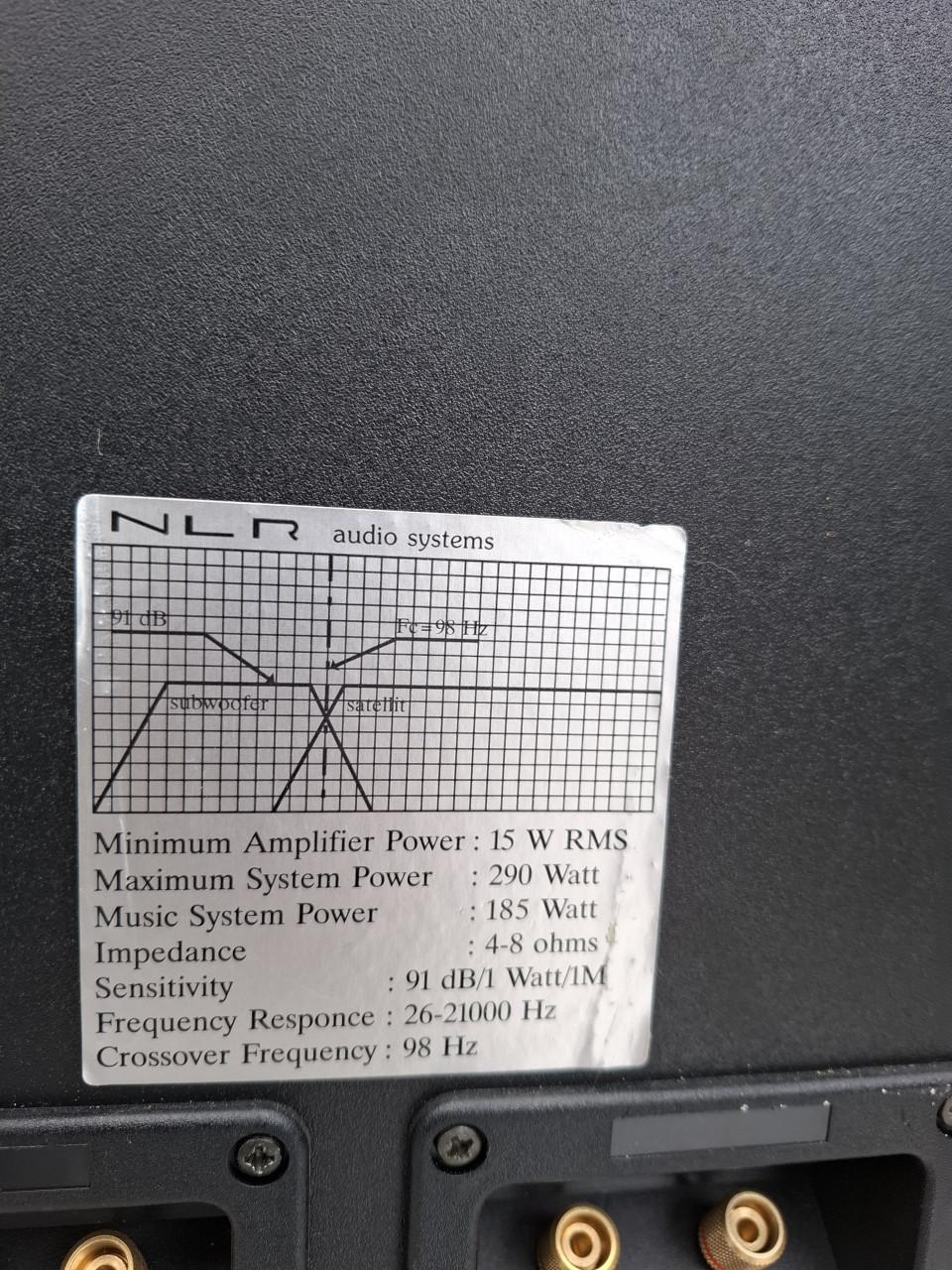 LNR audio system Subwoofer 290 Watt.
