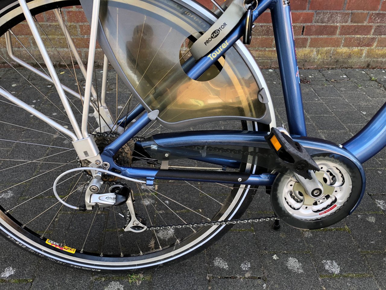 Damesfiets.