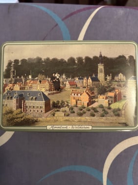Koektrommel miniatuur Walcheren vintage