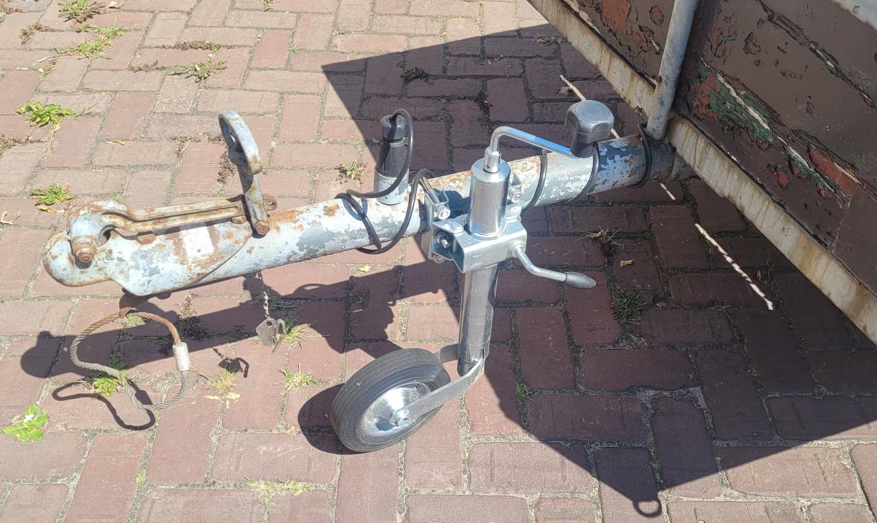 OPKNAPPER: Aanhangwagen 210 x 110 cm - ongeremd - 750Kg