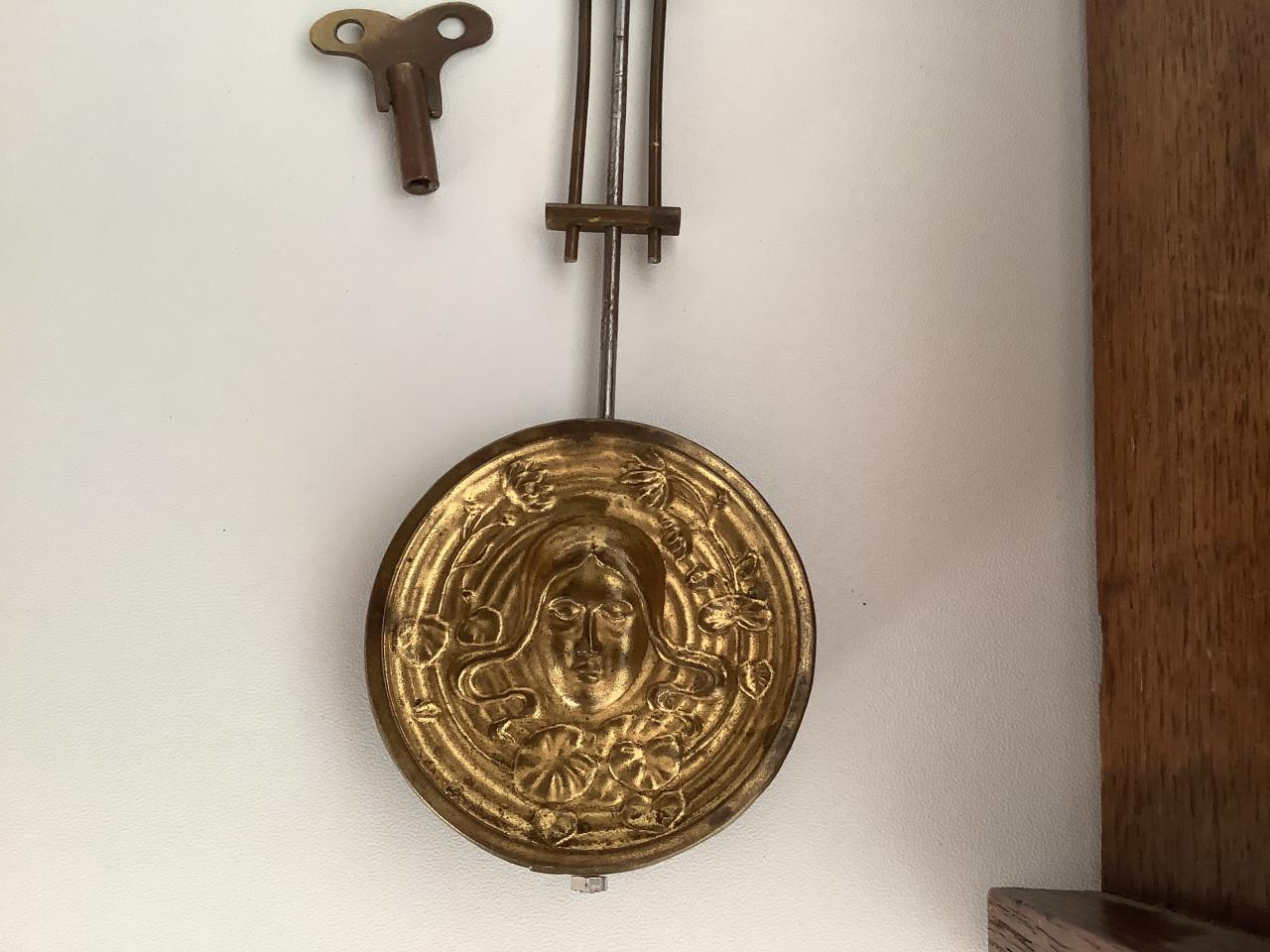 Wandklok klein opknapper