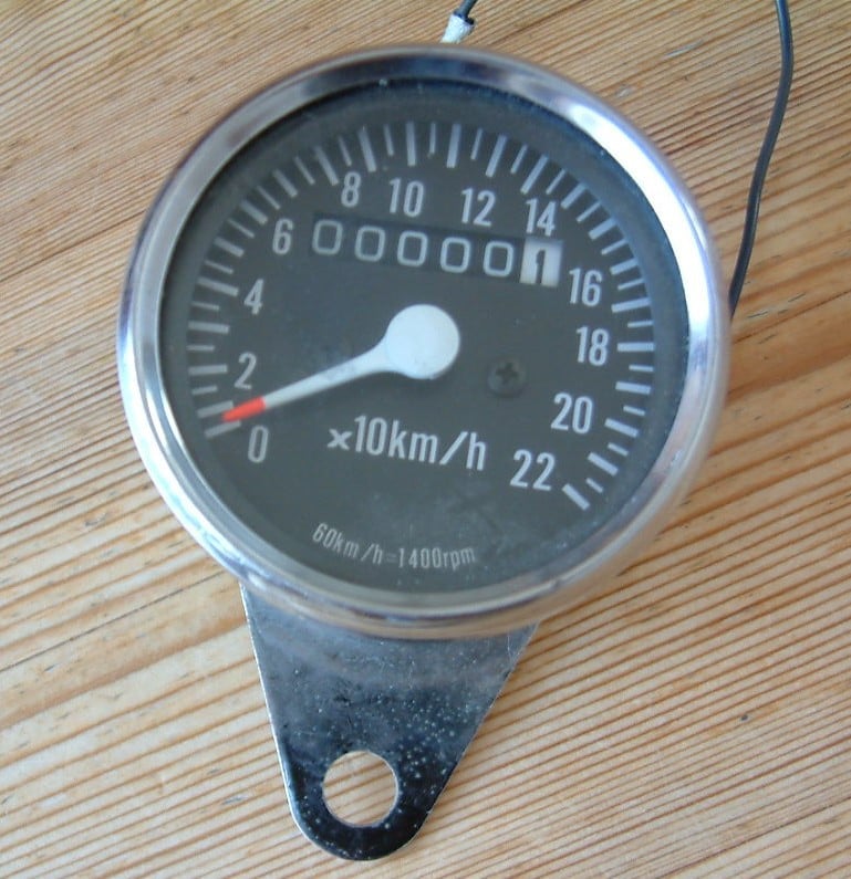 2 nieuwe tellerset km en toeren teller 1 km teller elektrisch 12 v