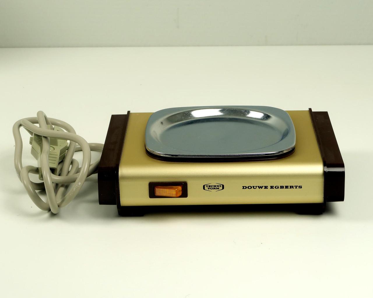 Retro Douwe Egberts Technivorm warmhoudplaatje