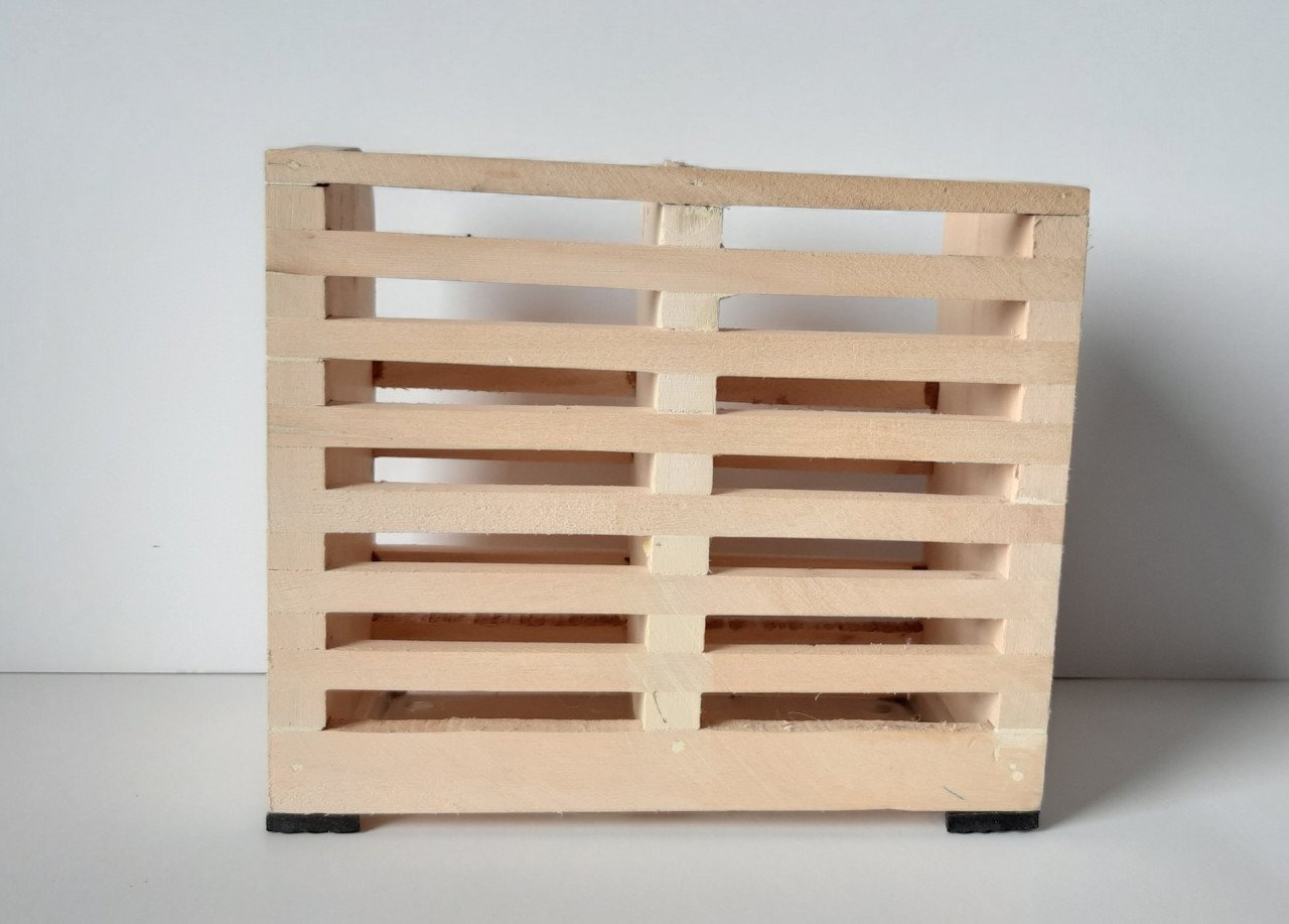 Ikea houten rekje multifunctioneel,  voor bestek, bureaustandaard etc.
