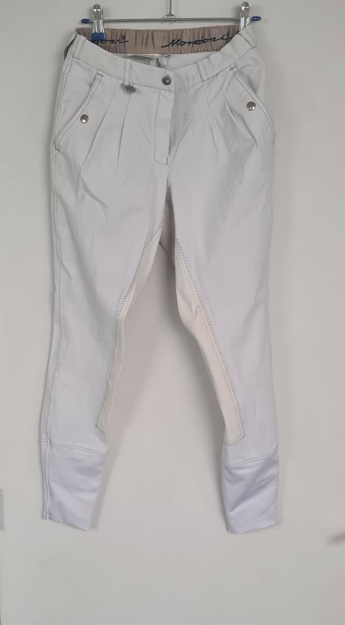 Witte paardrijbroek maat 38 merk: Mondoni,