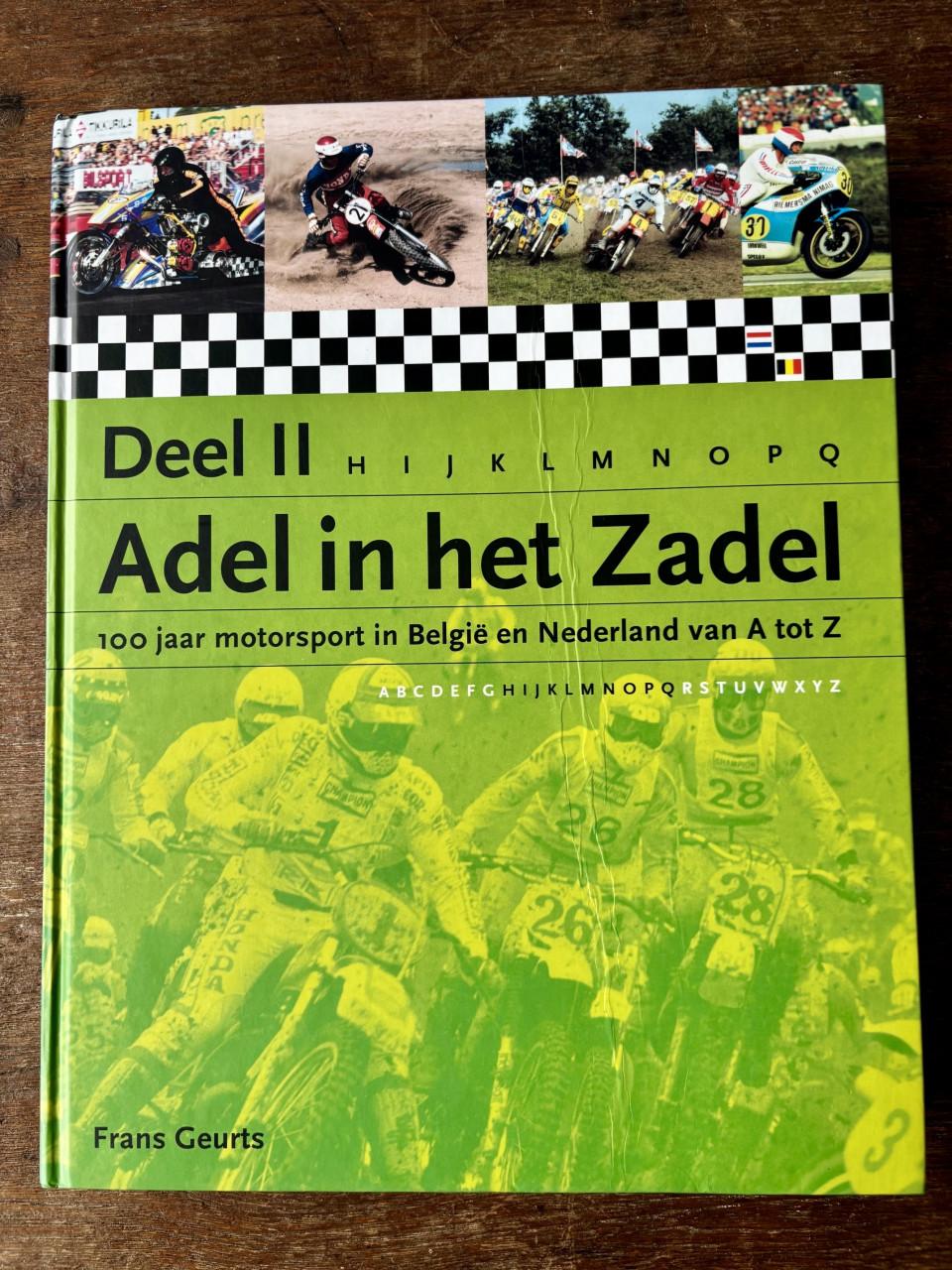 Set van 3 motorsportboeken Adel in het zadel