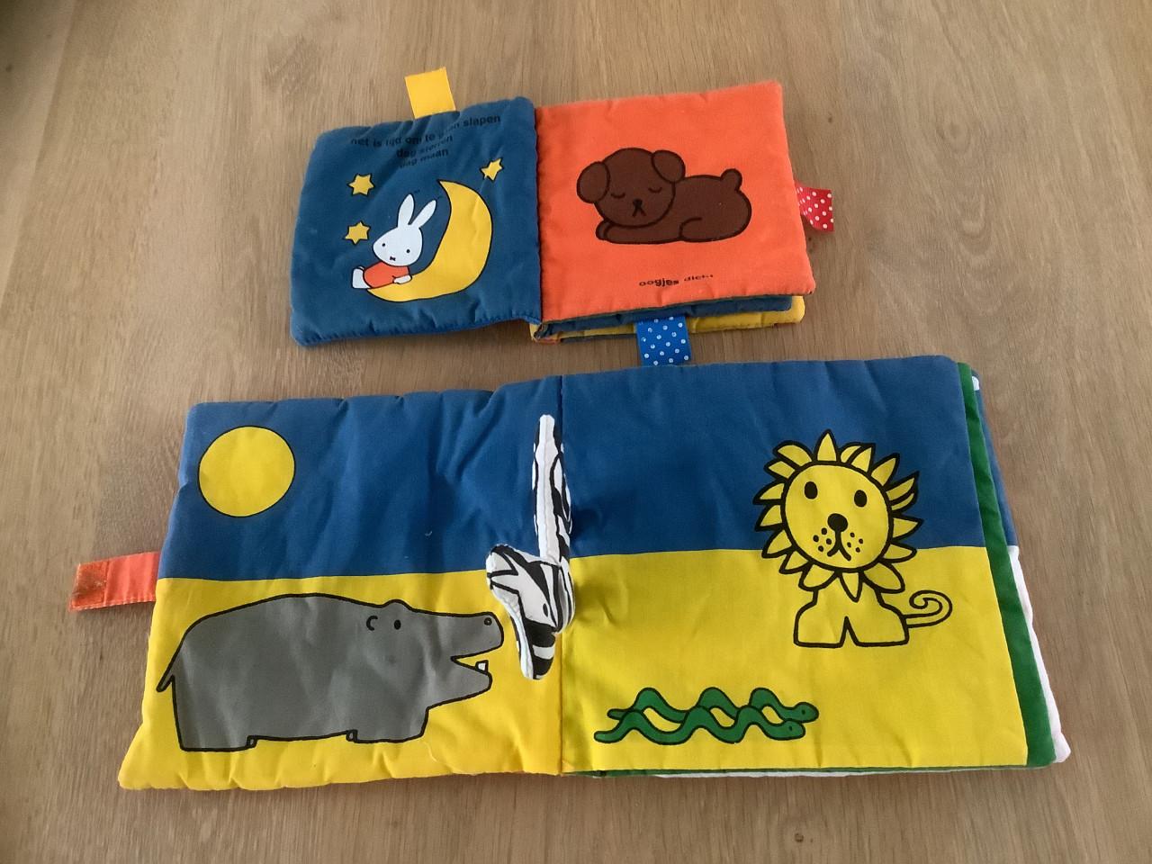 Baby Stoffen Zoek en Voel Boekjes + Grijpbal - Little Dutch, Hema, Nijntje
