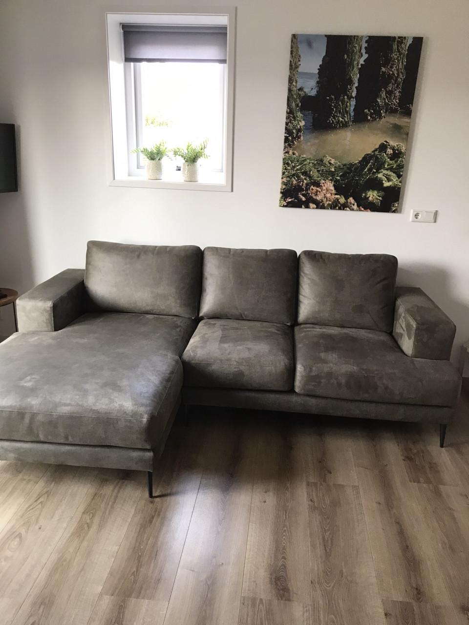 Nieuw bankstel groen