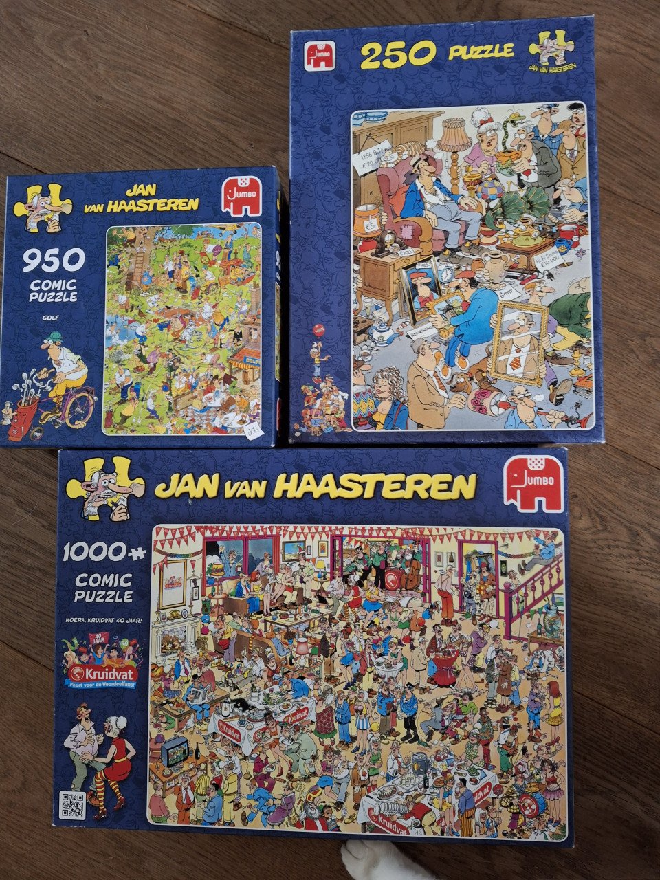 Heel veel WASGIJ en VAN HAASTEREN puzzels, 5 euro per puzzel