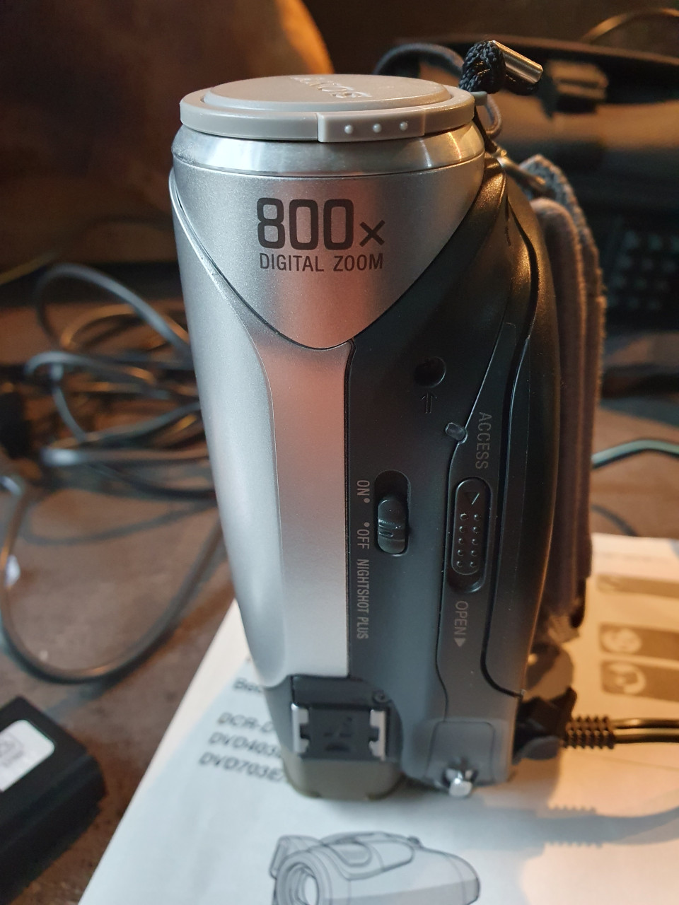 Werkende complete Sony DCR-DVD 92E – PAL DVD Handycam/videocamera