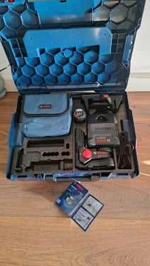 NIEUW Bosch GLL 3-80 CG 12V Li-Ion kruislijnlaser set (groen)