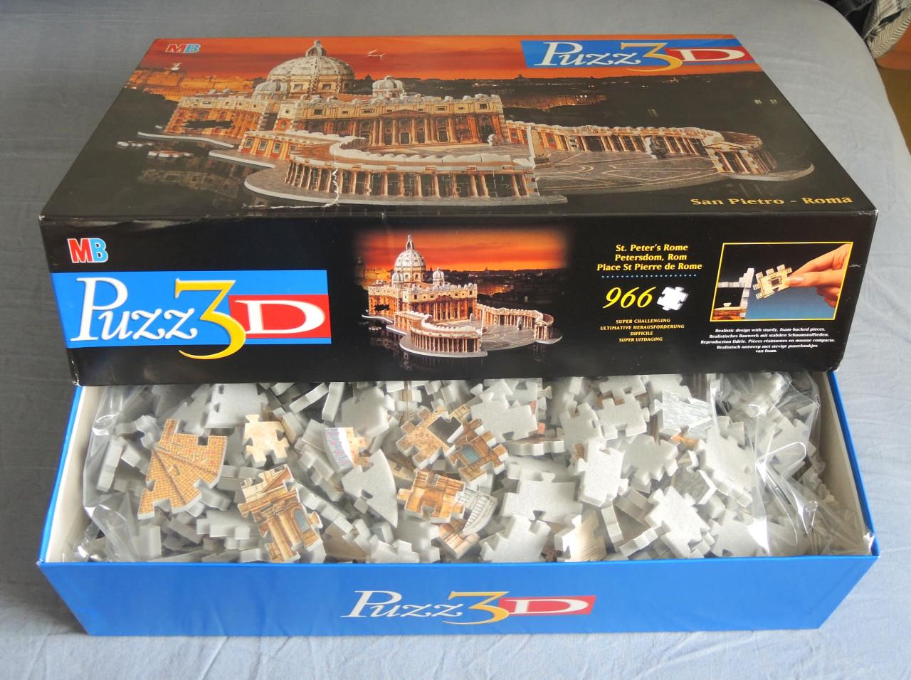 3D Puzzel - San Pietro / Sint-Pietersbasiliek - Rome