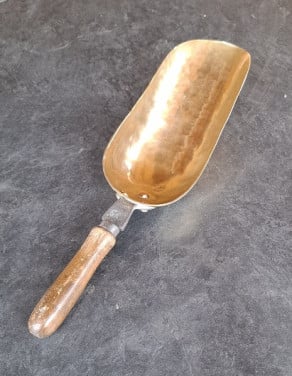 Oude Zware Koperen Kolenschep