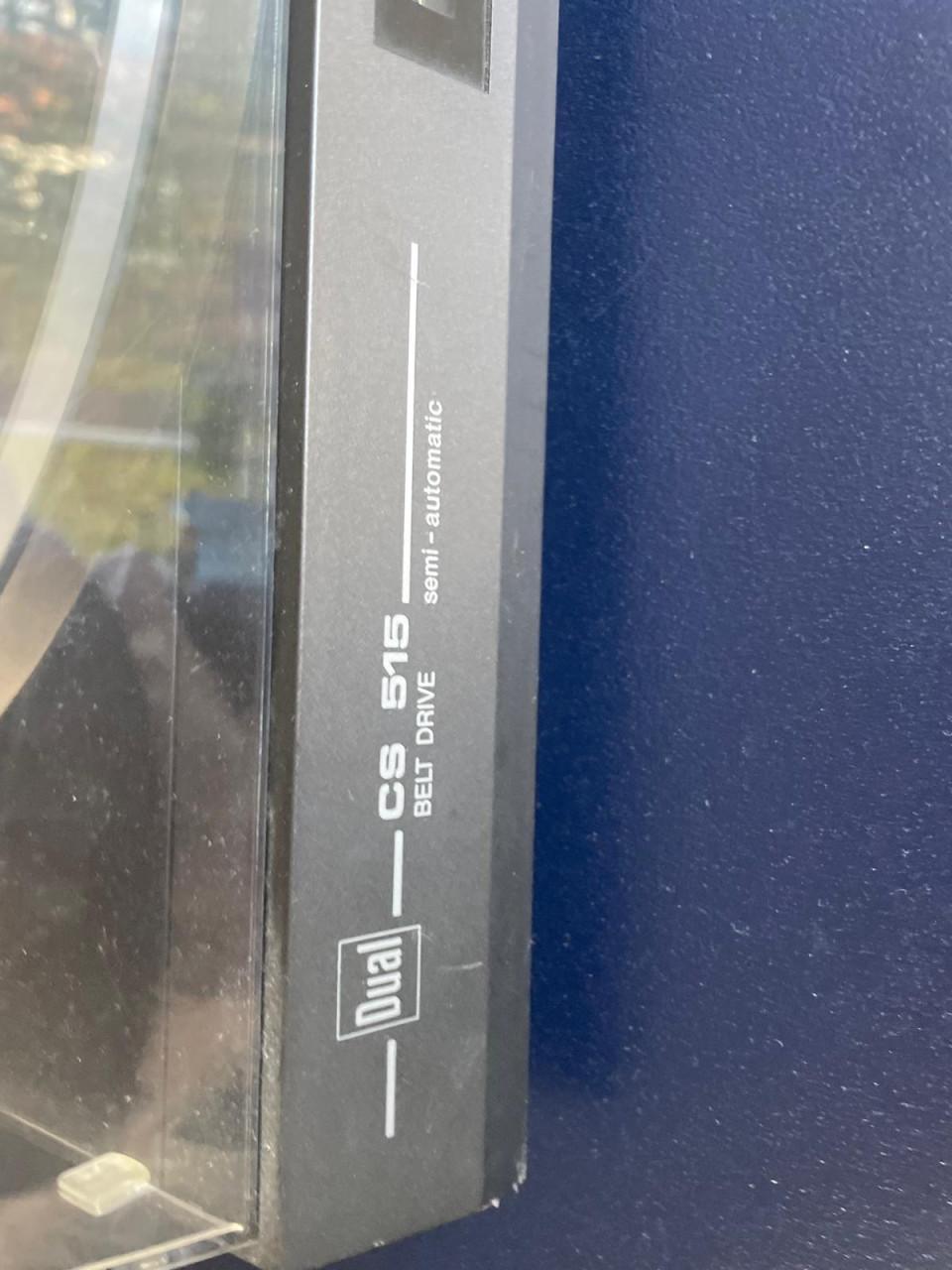 Aangeboden Platenspeler Dual CS 515