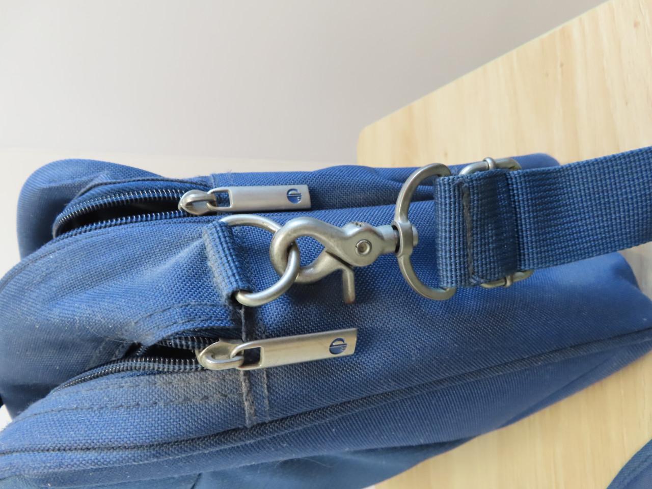 Reistas Marc Picard 40 x 12 x 30 cm Met voorvak 2 binnen vakken €.25,00