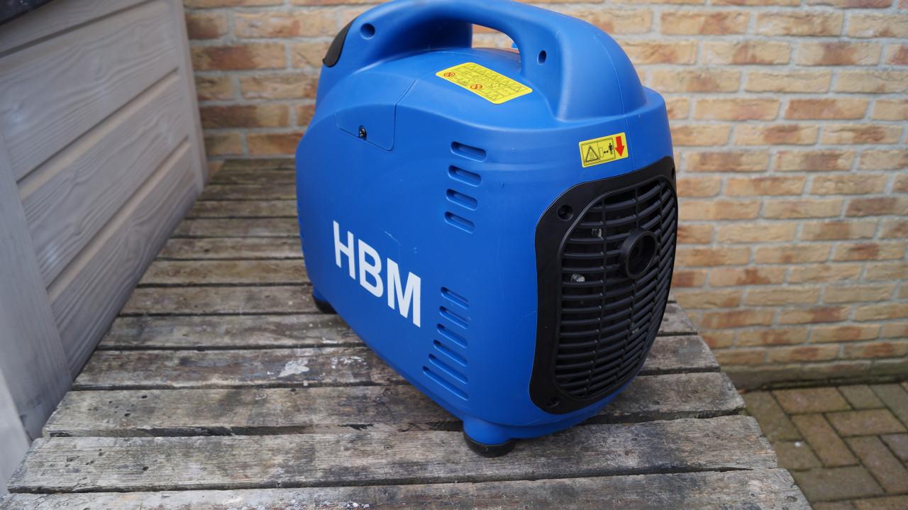 HBM 1500 Watt benzine interverter/generator 230V AC en 12V DC