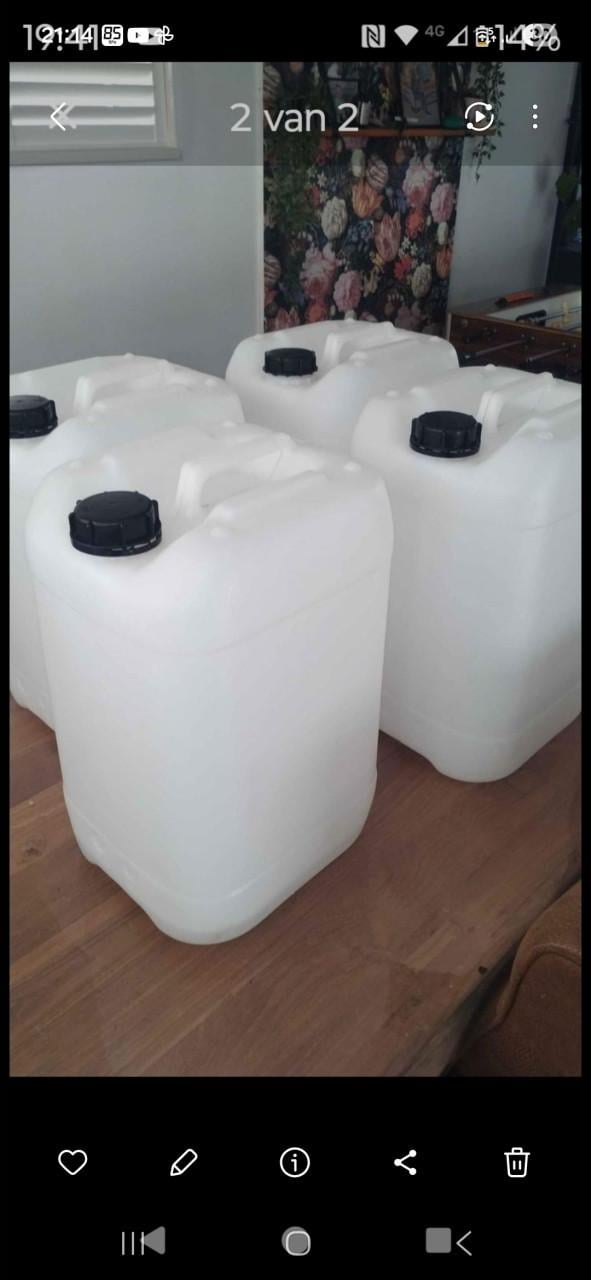 Jerrycans 25 liter