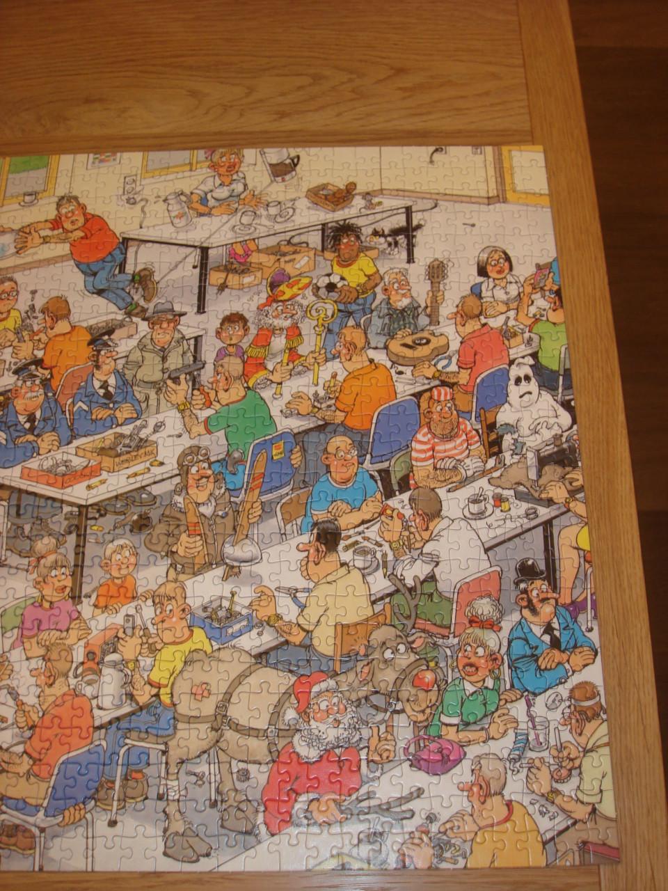 Te koop Complete Jan van Haasteren puzzel Kunnen wij het maken