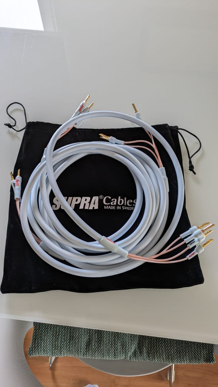 Luidsprekerkabel; Supra XL Annorum, 3 meter BIWI