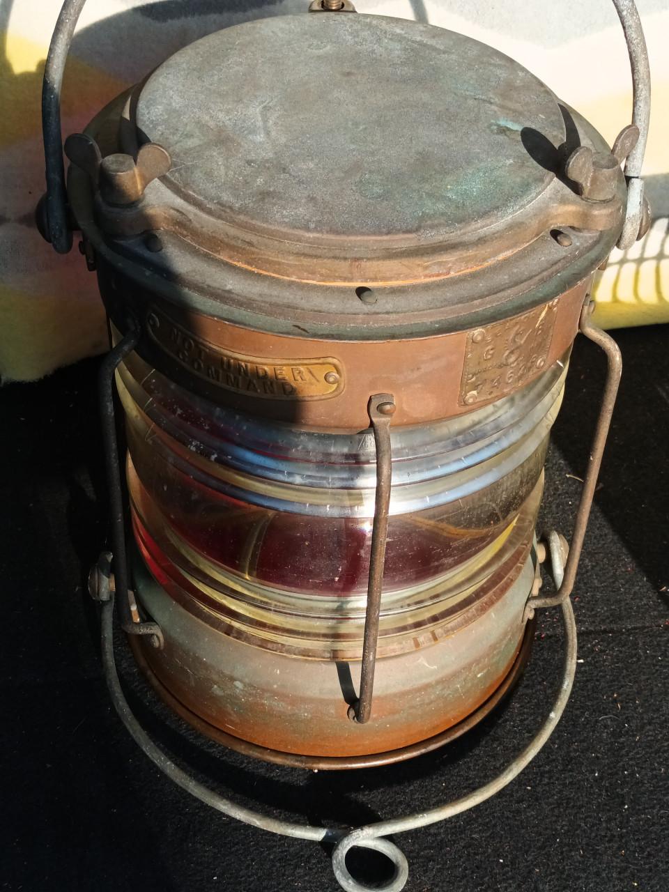 Zware scheepslamp