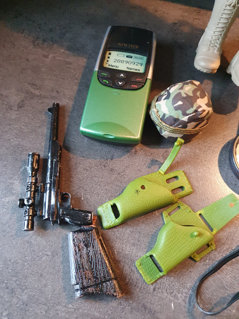 Prachtige originele vintage Action Man GI Joe doll met accessoires...