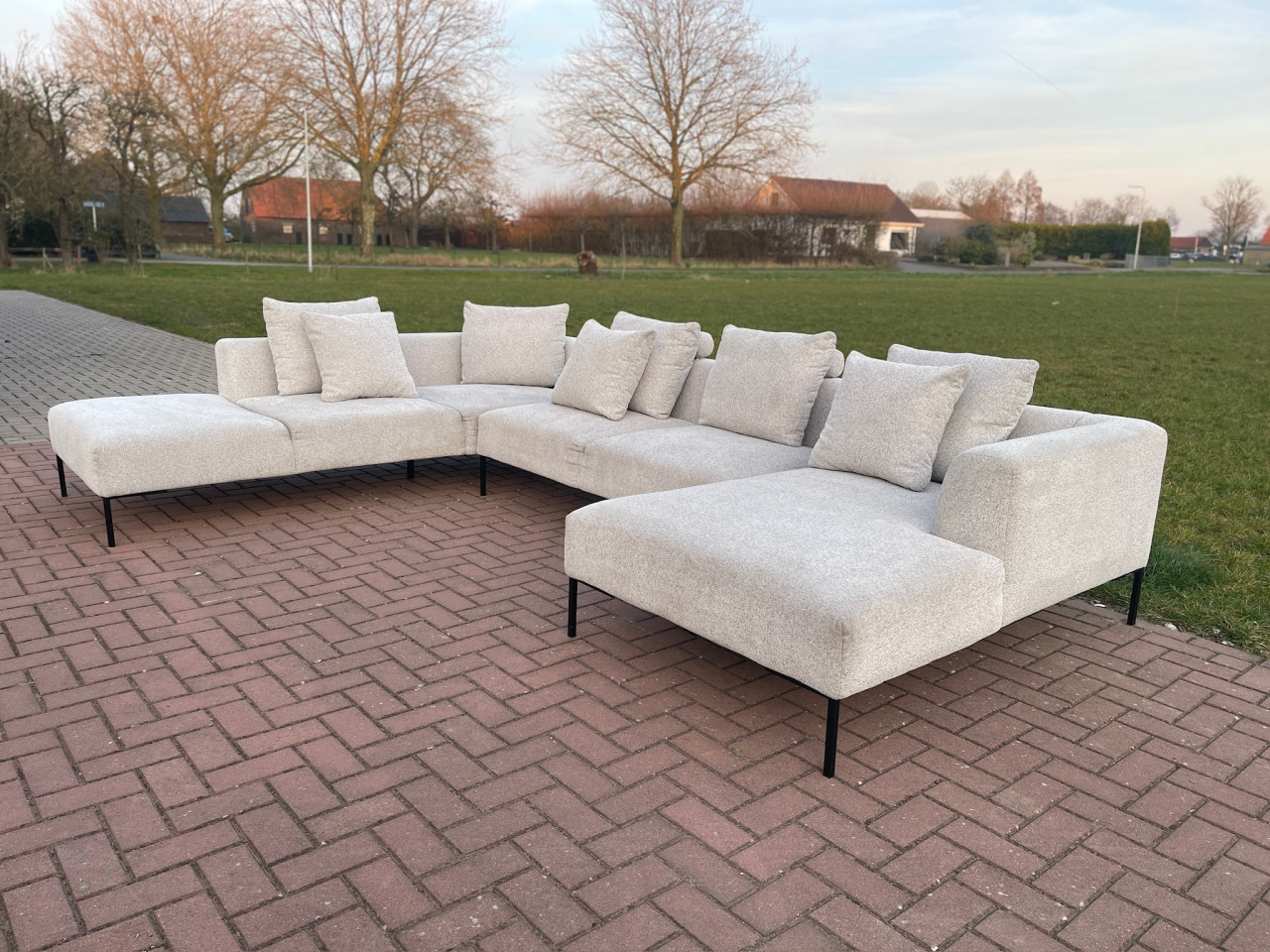 GRATIS LEVERING HEEL NL Mooi Montel Grote Stoffen U-Bankstel