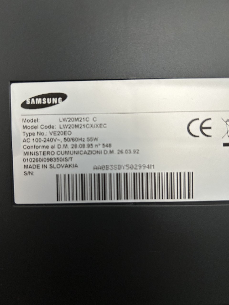 Samsung slaapkamer TV