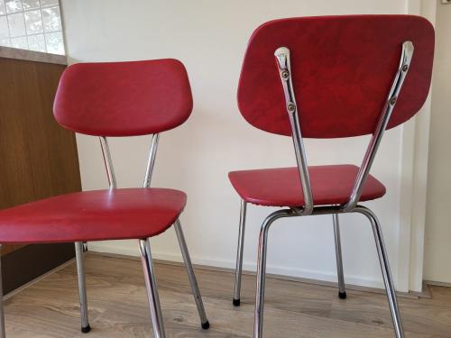 2 retro stoeltjes