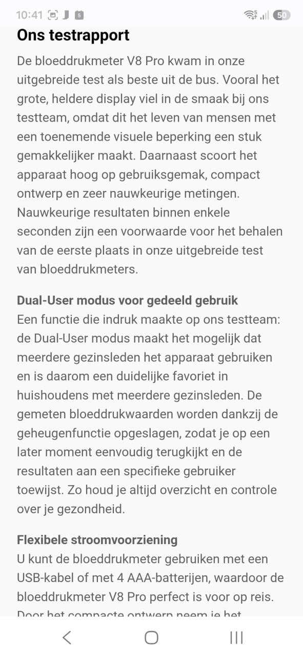 Bloeddrukmeter nieuw