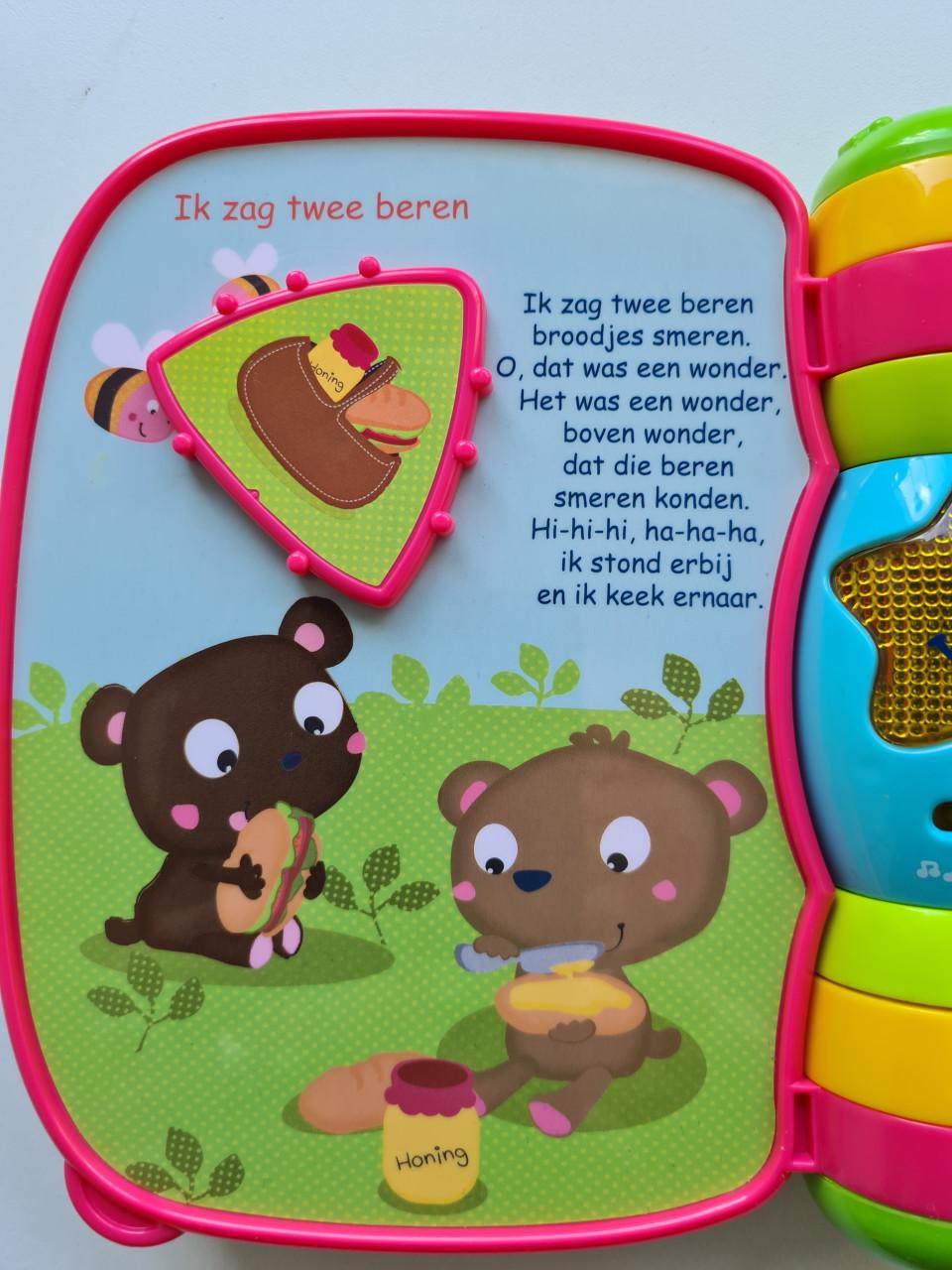 VTech Magisch Liedjesboek in de kleur blauw.  Interactief speelgoed