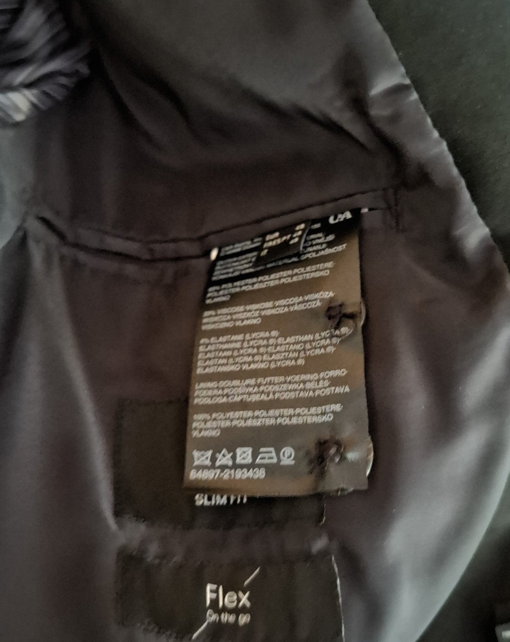 Nieuw Heren Colbert C&A SlimFit 46