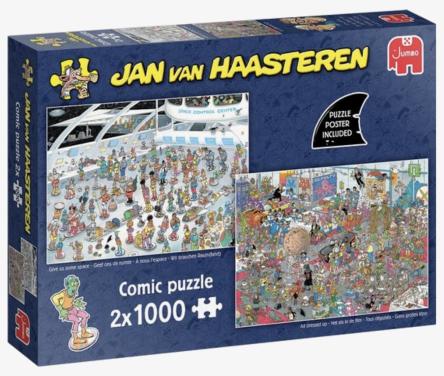 Jan van Haasteren - Geef ons de ruimte & Net als in de Film 2x1000 st