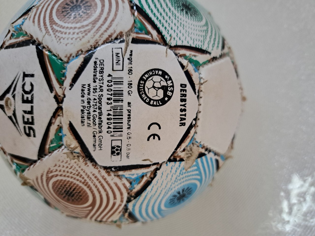 DERBYSTAR VOETBAL MT 1