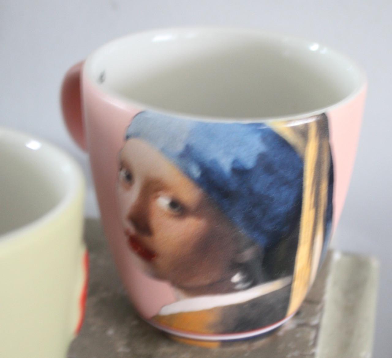 Set van 3 Douwe Egberts Bekers