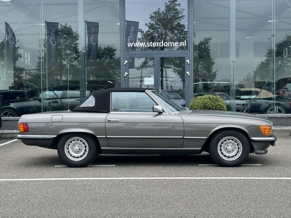 Mercedes-Benz Sl 280 sl i automaat i hout inleg i kroonkurk velgen i airco 