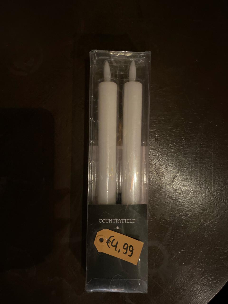 Led kaarsen “Countryfield”