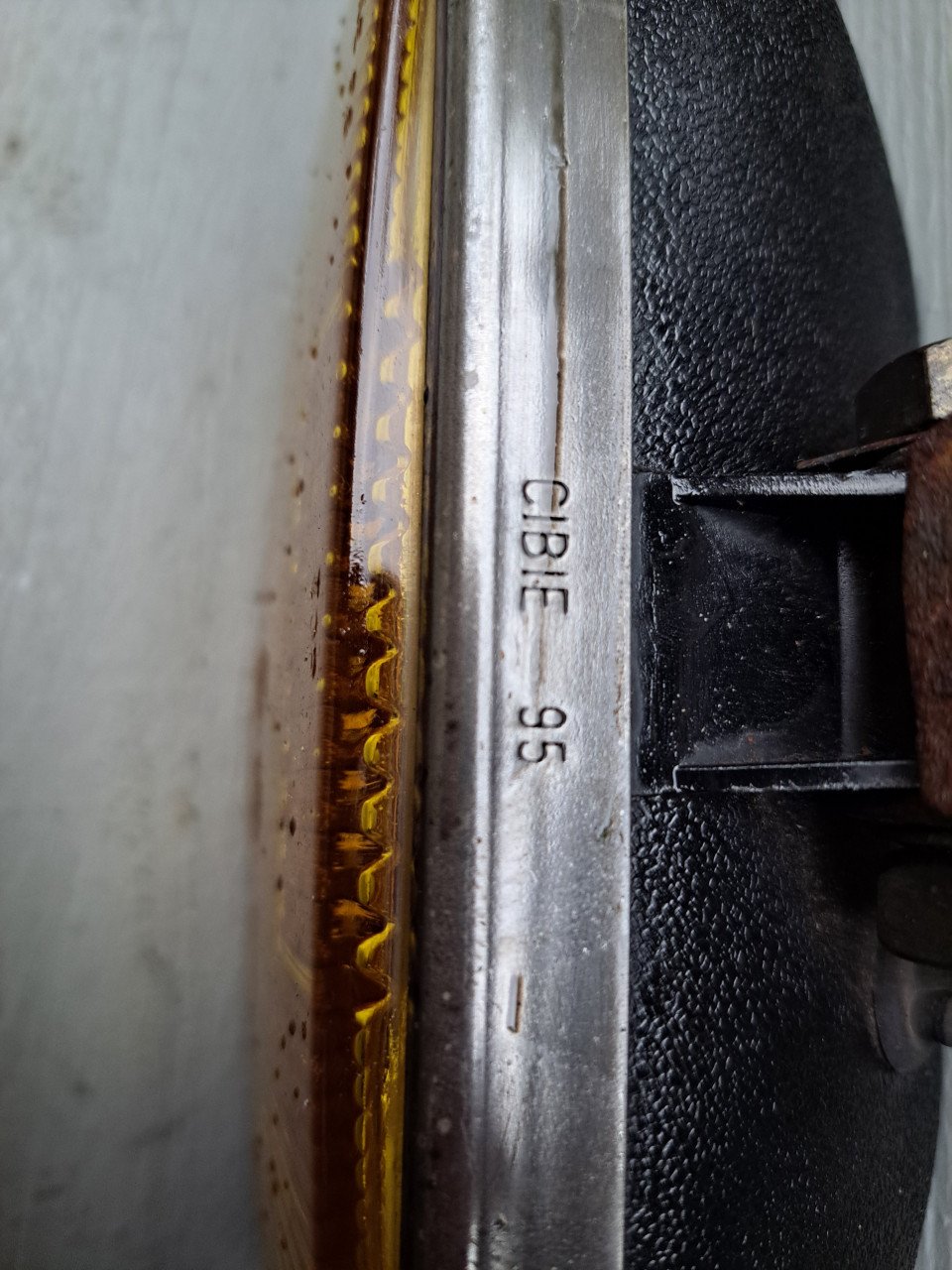 Oldtimer verstralers Cibie geel glas + AKA Duitsland