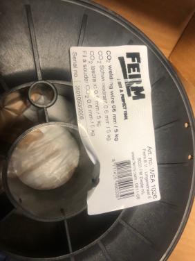 4 pak lasdraad koper 5 kilo voor 80 euro