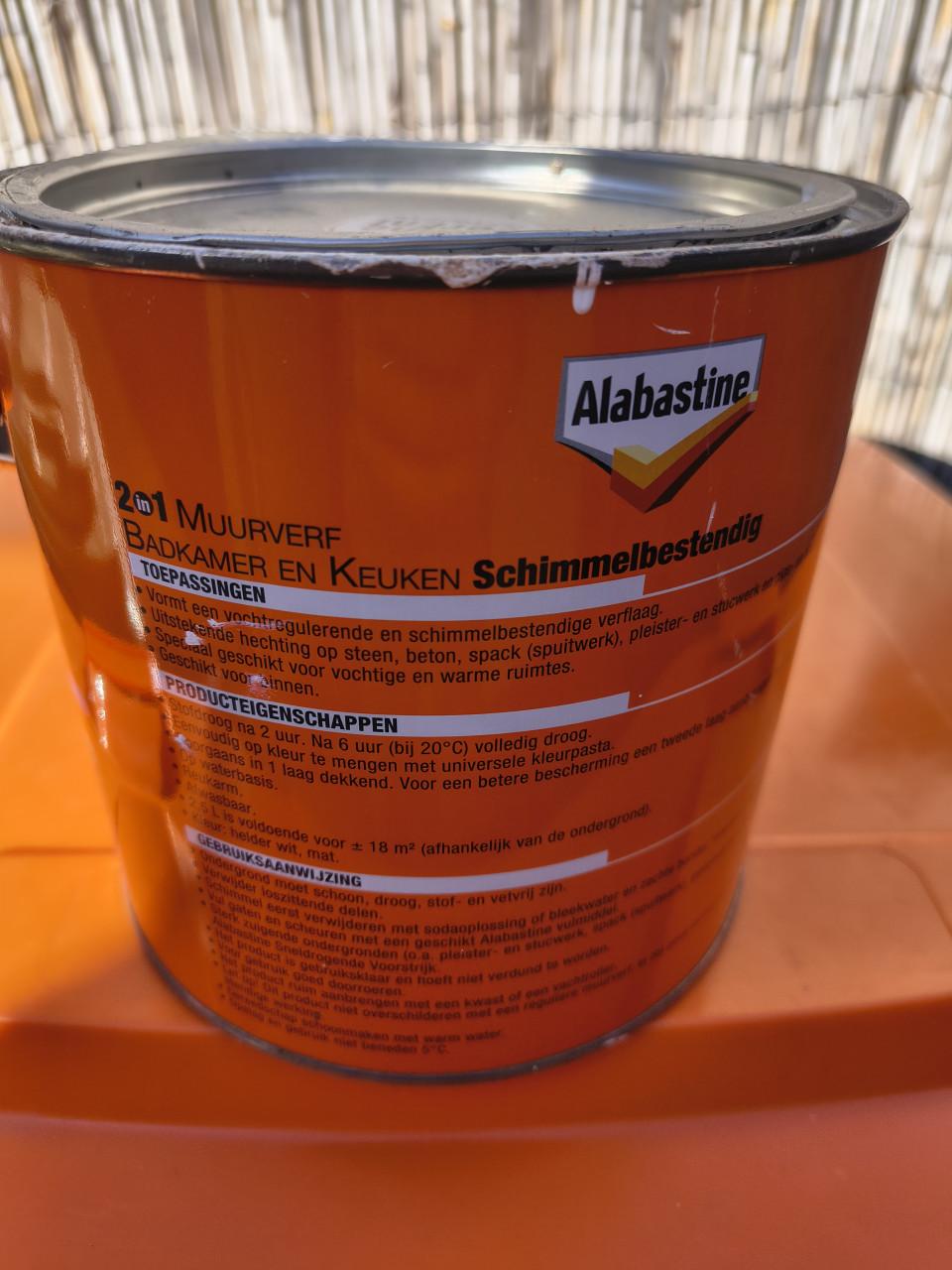 Alabastine 2 in 1 plus Alasbastine voorstrijk
