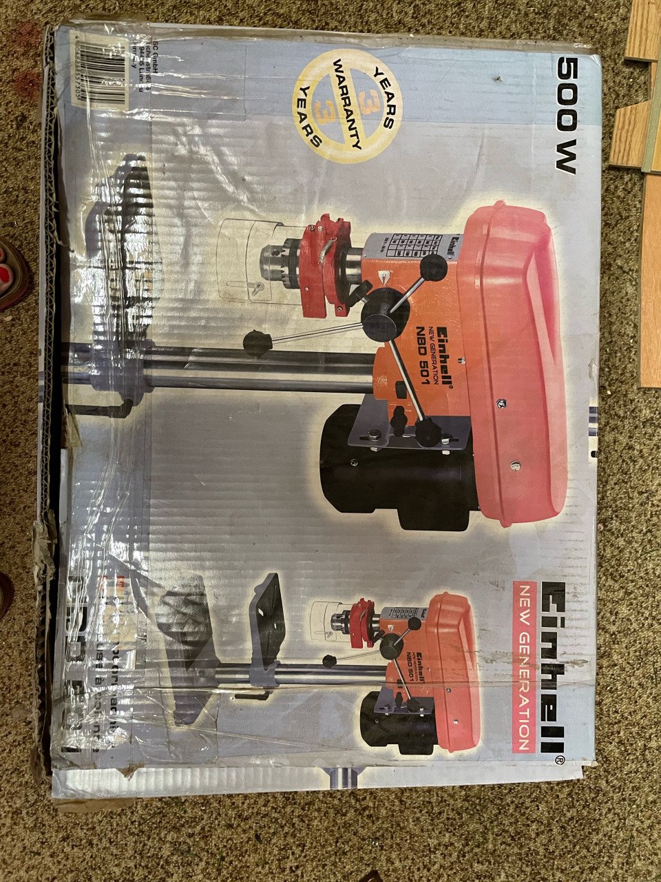 Einhell Kolomboormachine