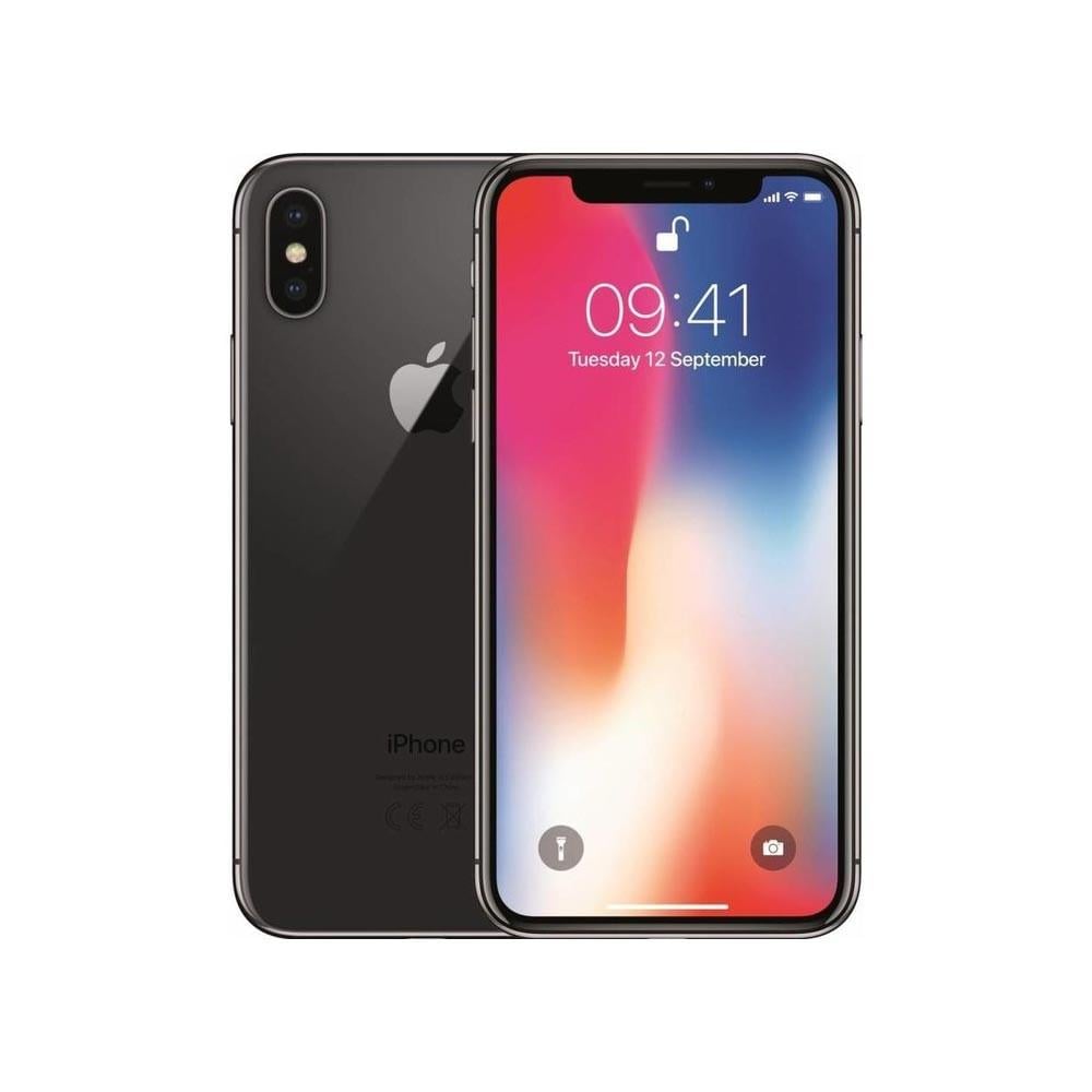 Apple iPhone X in het zwart - 64 GB