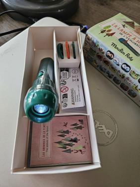 Moulin vintage Roty Storybook Torch: Explorer's Lamp nieuw