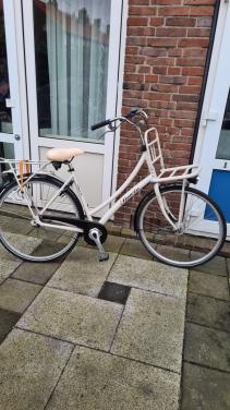 Dames fiets 28inch-met trap rem achter-Fr.maat52cm-Niew slot