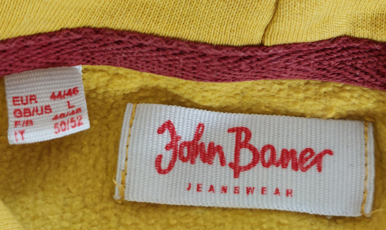 Leuke okergele damesset mt 42 Rainbow& Jonn Baner