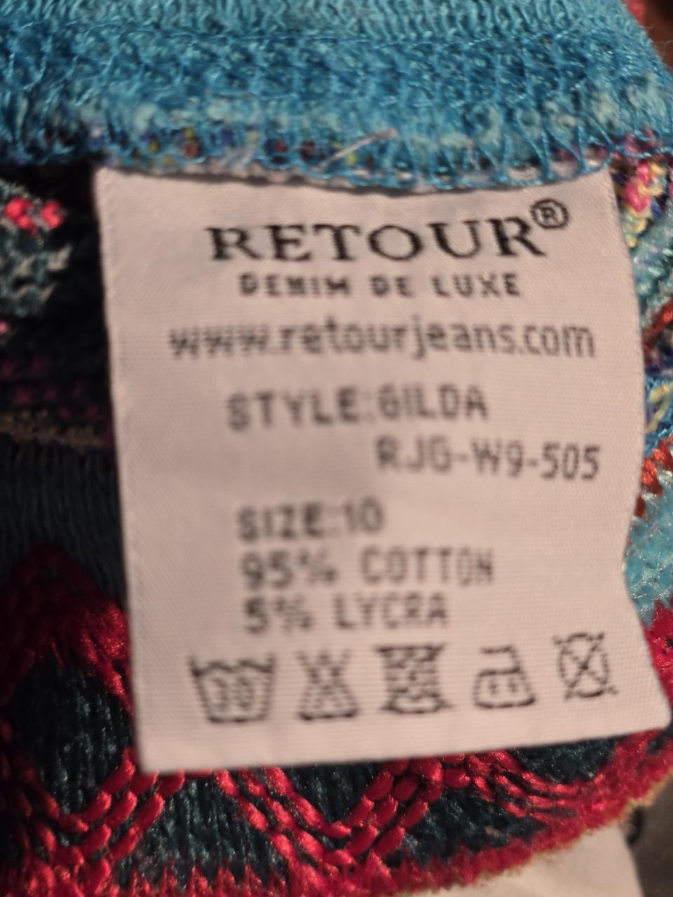 Vest lange-Retour- Maat 10