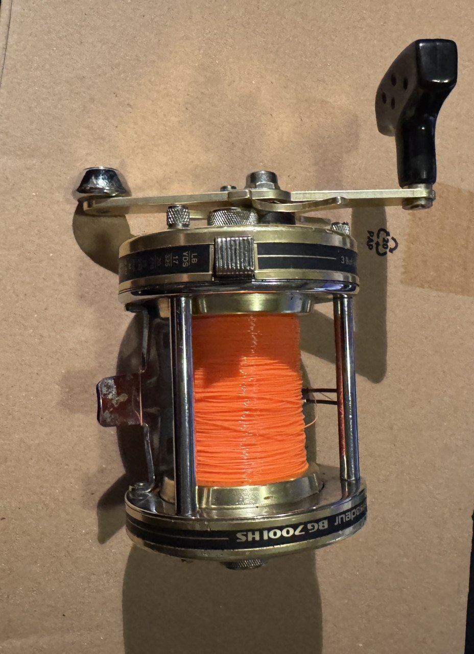 Abu Garcia Ambasadeur Big Game Reel van zeer goede kwaliteit